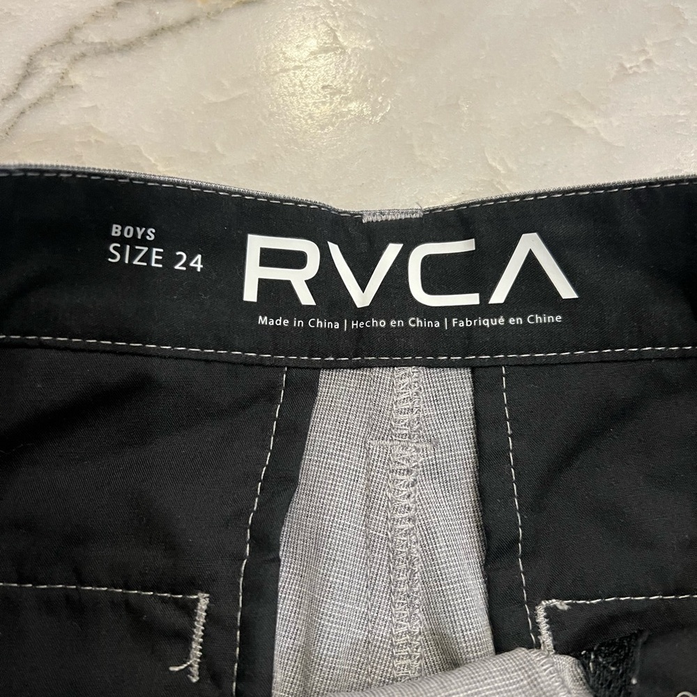 Boys’ RVCA Performance Shorts | gray - Picture 4 of 4